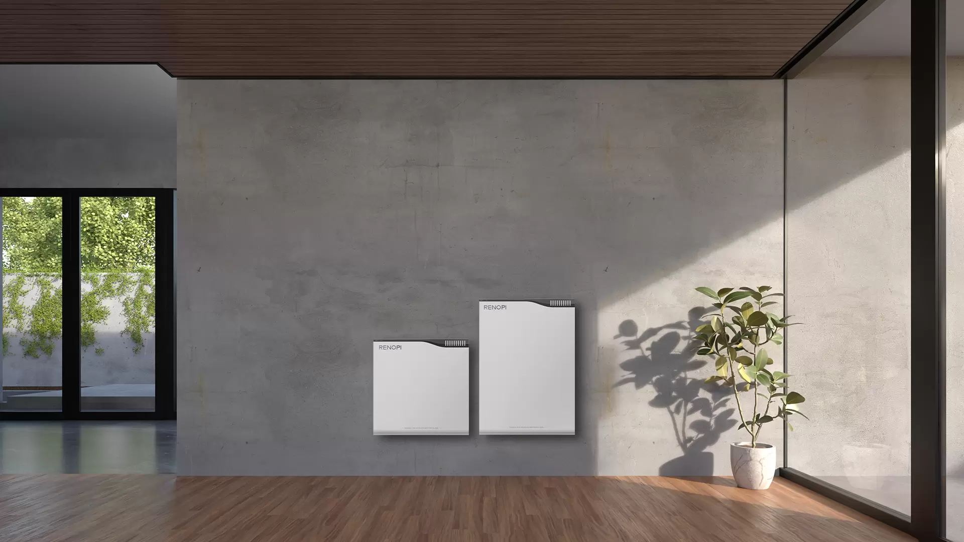 Wandmontiertes Energiespeichersystem
